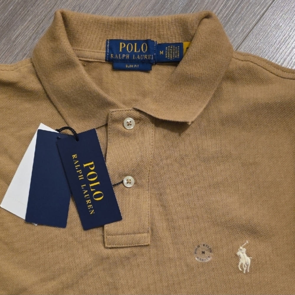 Classic Tan Polo Shirt